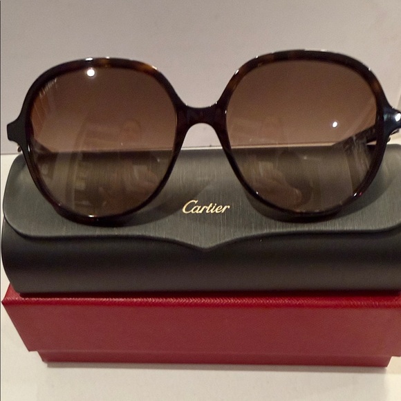 Cartier Classic Brown Sunglasses - Picture 15 of 15